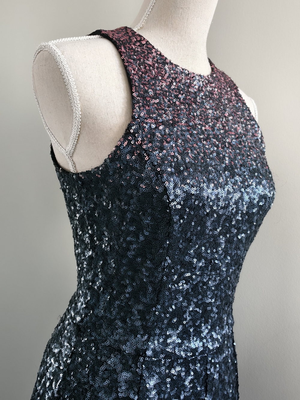 Dress the Population Andi Rose Gold to Black Ombre Sequin Mini Dress - Picture 11 of 16